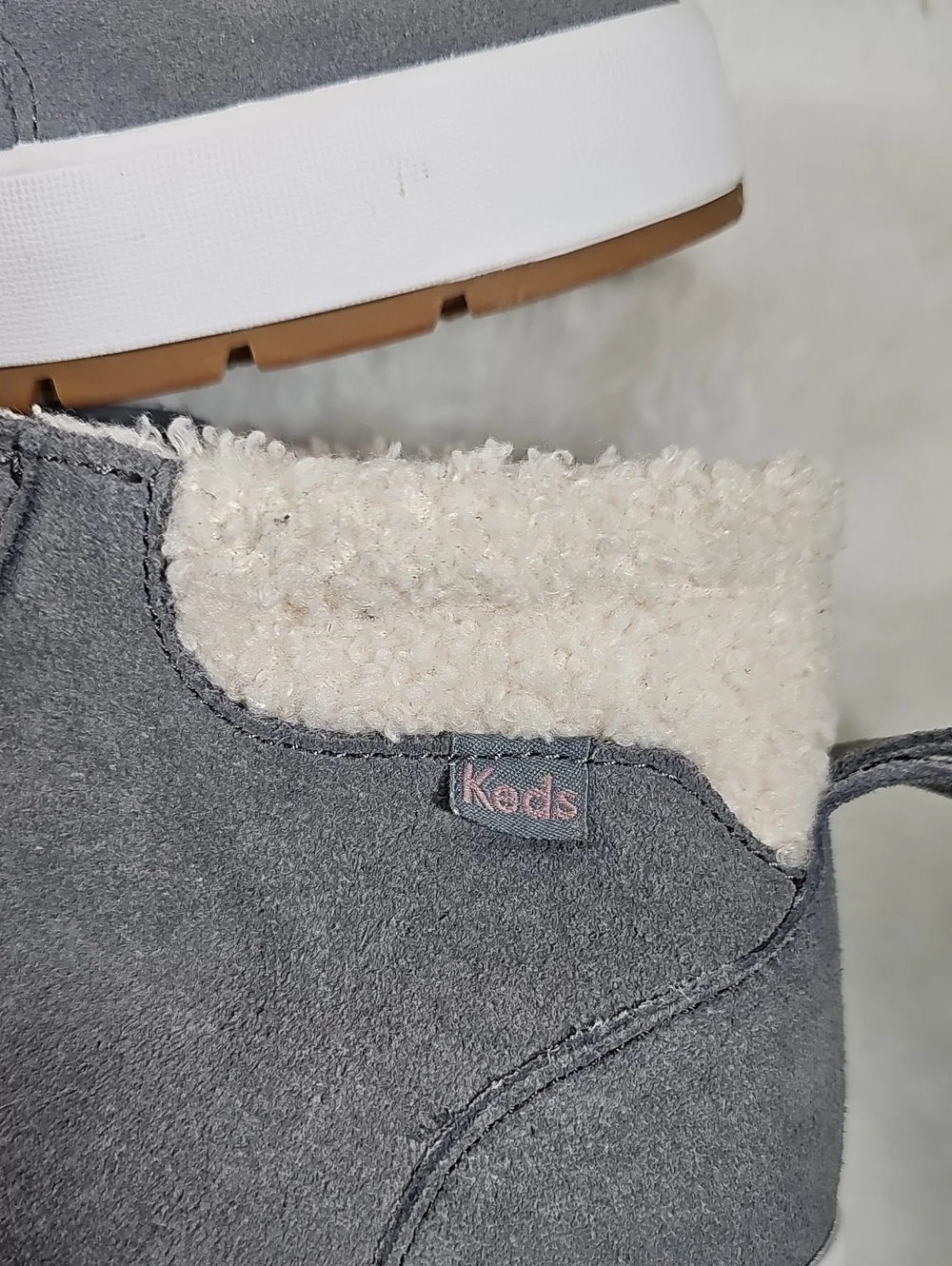 Keds Gray Suede Tahoe Boots Women's Size 9